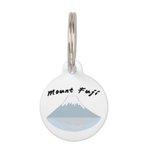 Médaillon Pour Animaux Mont Fuji