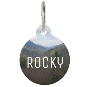 Médaillon Pour Animaux Morton Overlook dans les Great Smoky Mountains