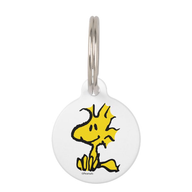 Médaillon Pour Animaux Motif de design classique Woodstock (Devant)