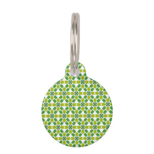 Médaillon Pour Animaux Motif Feuille, Motif De Feuilles, Feuilles Verts
