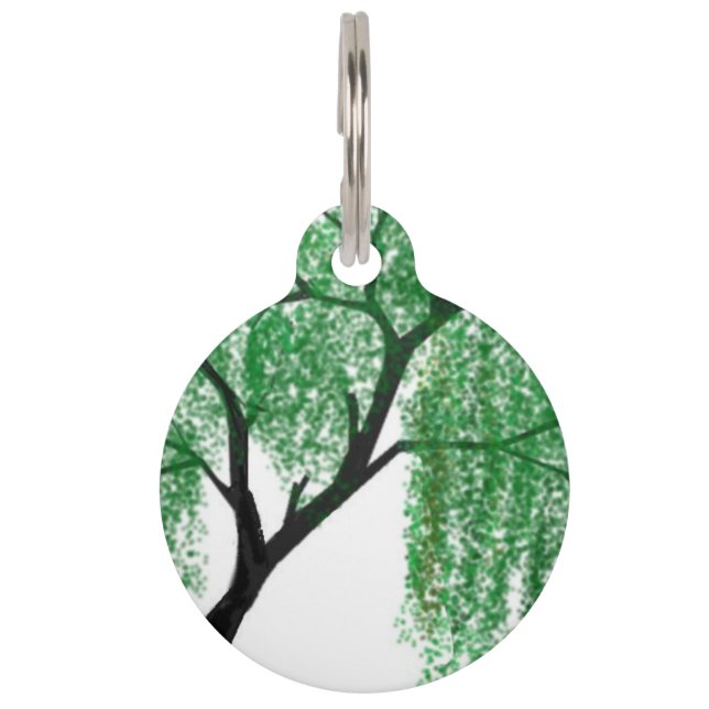 Médaillon Pour Animaux Mots clés Willow Dog (Devant)