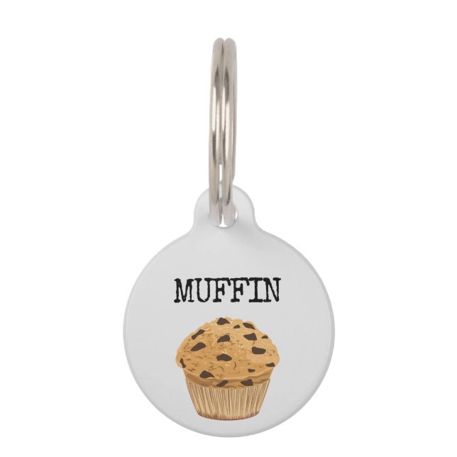 Médaillon Pour Animaux Muffin (Devant)