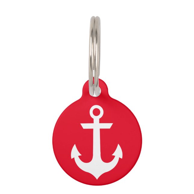 Médaillon Pour Animaux Nautique (Devant)