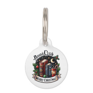 Médaillon Pour Animaux Noël du Club du livre