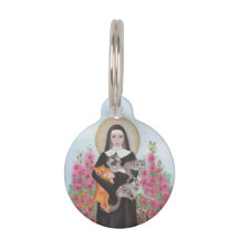 Nom seulement St Gertrude Patron des chats