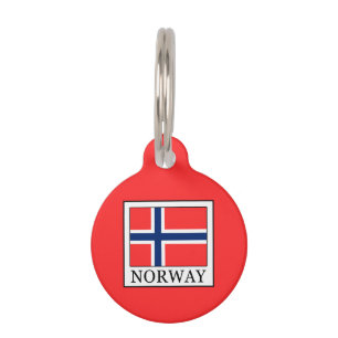 Médaillon Pour Animaux Norvège