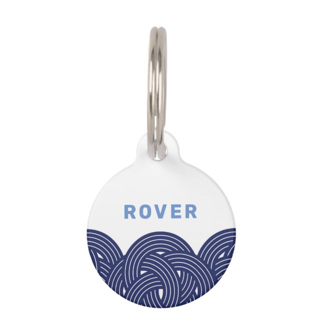 Médaillon Pour Animaux Noté (Devant)