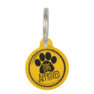 Médaillon Pour Animaux Numéro d'identification d'animal de compagnie appr