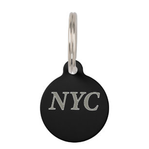 MÉDAILLON POUR ANIMAUX NYC