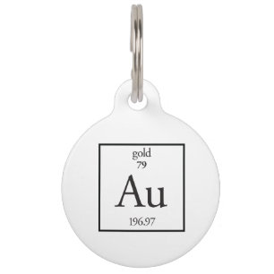 Médaillon Pour Animaux Or