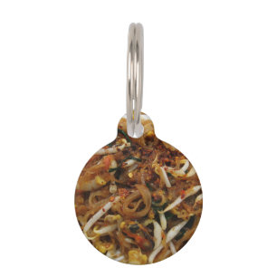 Médaillon Pour Animaux Pad Thai [ผั ด ไ ท ย] Thailand Street Food
