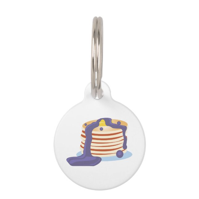 Médaillon Pour Animaux Pancake Stack (Devant)