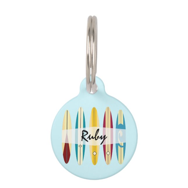 Médaillon Pour Animaux Panneaux vintages (Devant)