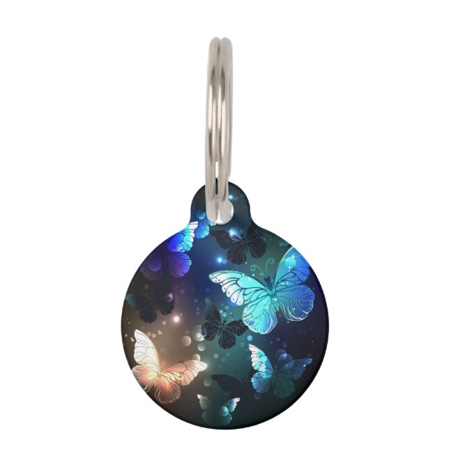Médaillon Pour Animaux Papillon de nuit (Devant)