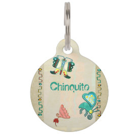 Médaillon Pour Animaux Papillon Zuni 2 Art folklorique
