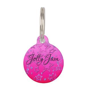 Médaillon Pour Animaux Parties scintillant brillant rose pâle paillettes 