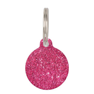 Médaillon Pour Animaux Parties scintillantes de roses indien de charme