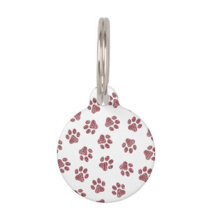 Médaillon Pour Animaux Patrouilles de Doodle, Paws de Chien, Paws De Bour