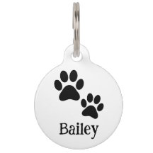 Patte de compagnie noire Simple (Bailey)