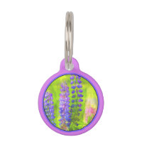 Peinture Lupine - Art Fleur Original