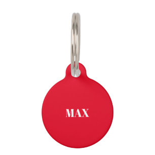 Médaillon Pour Animaux Personnaliser personnalisation Double face Chien N
