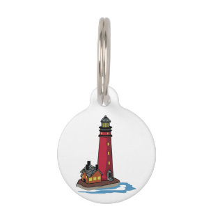 Médaillon Pour Animaux Phare