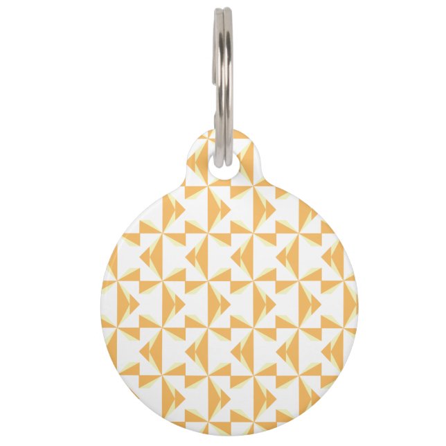 Médaillon Pour Animaux Pinwheels (Devant)