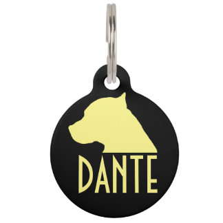 Médaillon Pour Animaux Pit bull balise Pet