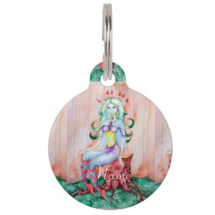 Médaillon Pour Animaux Pixie Imaginaire Fairy Thunder_Cove