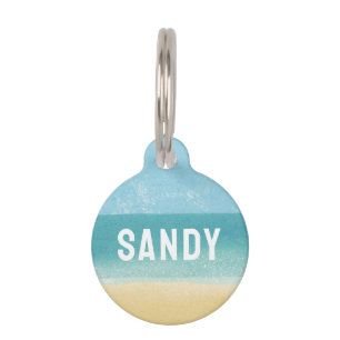 MÉDAILLON POUR ANIMAUX PLAGE
