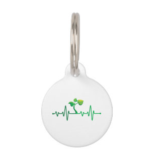 Médaillon Pour Animaux Plante Heartbeat - Botany Botanist Gardening Plant