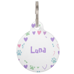 Médaillon Pour Animaux Plaque d'identification personnalisée pour animal