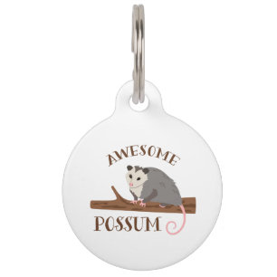 Médaillon Pour Animaux Possum génial