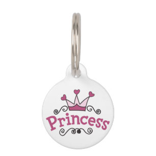 Médaillon Pour Animaux Princess Crown