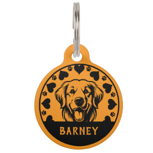 Médaillon Pour Animaux Propriétaire de chien Labrador Retriever
