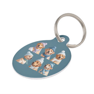 Médaillon Pour Animaux Propriétaire de chiens amateur de Golden Retriever