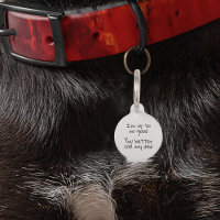 Puce d'identification pour chien et chat drôle Per