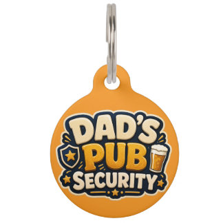 Médaillon Pour Animaux Puce drôle pour collier de chien de la sécurité du