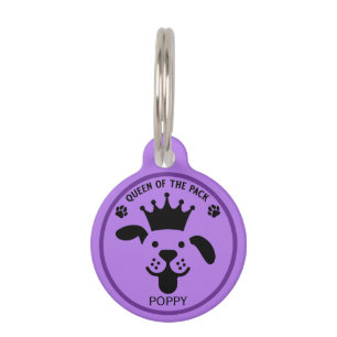 Médaillon Pour Animaux Queen Of The Pack Chien