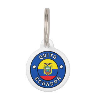 Médaillon Pour Animaux Quito Équateur