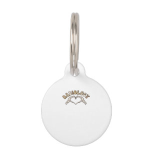 Médaillon Pour Animaux Radiologie Squelette Coeur Mains Classique
