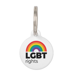 Médaillon Pour Animaux Rainbow Rights