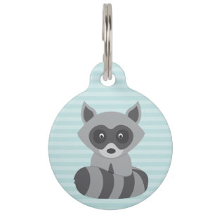 Médaillon Pour Animaux Raton laveur de bébé