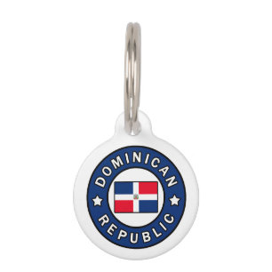 Médaillon Pour Animaux République dominicaine