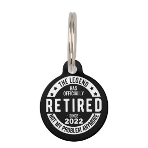 Médaillon Pour Animaux Retired