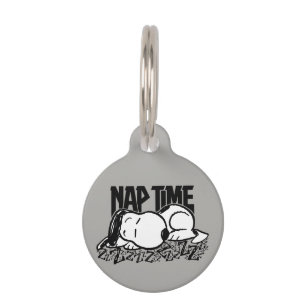 Médaillon Pour Animaux Rock Tees   La sieste de Snoopy
