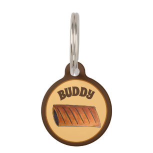 Médaillon Pour Animaux Roulé de saucisse britannique Pâtisserie salée Wei