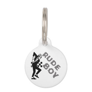 Médaillon Pour Animaux Rude Boy