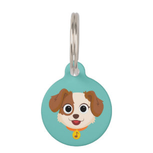 Médaillon Pour Animaux Rue Sésame Tango Face