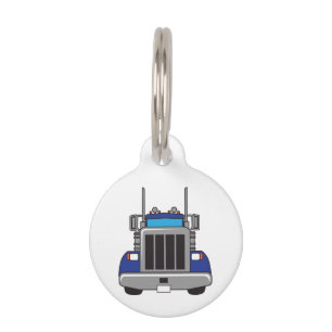 Médaillon Pour Animaux Semi-Camion avant